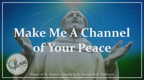 hymn make me a channel of your peace lyrics.